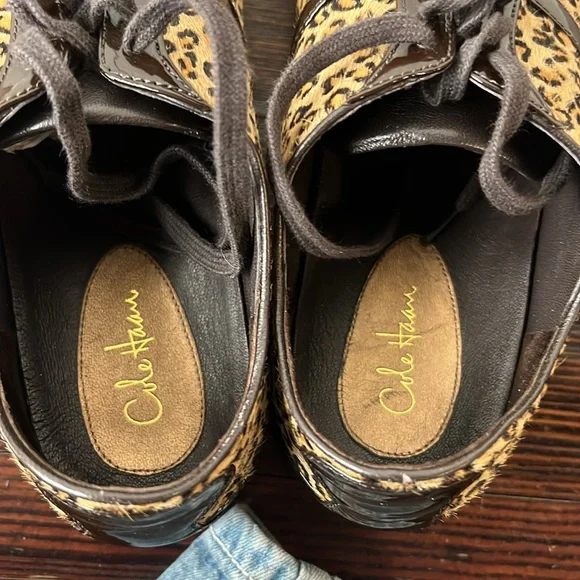 Cole Haan Leopard Print Shoes 9.5B - Picture 7 of 7
